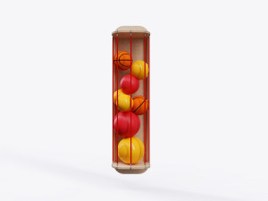 г-999 Настенная корзина для хранения мячей