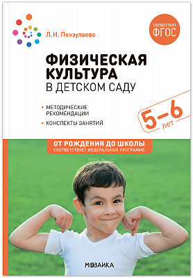 д-1136 Физическая культура в детском саду. 5-6 лет. Конспекты занятий. ФГОС
