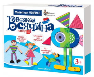 иг-108 Мозаика магнитная «Всякая всячина-1» 42 эл