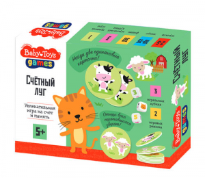 иг-260 Игра настольная "Счётный луг" Baby toys games