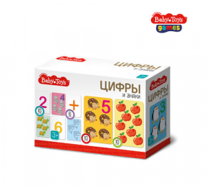 иг-261 Игра настольная "Цифры и знаки" Baby Toys