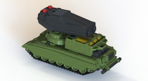и-11973 БМП «НП-01» с ракетной установкой и боеприпасами	