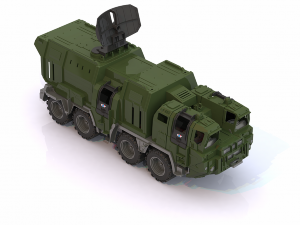 и-11133 Военный тягач "Щит" с кунгом