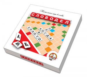 иг-38 Игра настольная "Словодел" (картон) бел