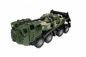 и-11137 Военный тягач "Щит" с танком (камуфляж)