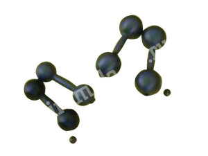 С-127 Гантели пластмассовые 0,5кг