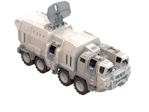 и-11144 Военный тягач "Арктика" с кунгом