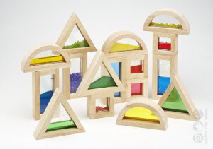 И-1206 Конструктор Сенсорные блоки (Sensory blocks), 16 деталей 